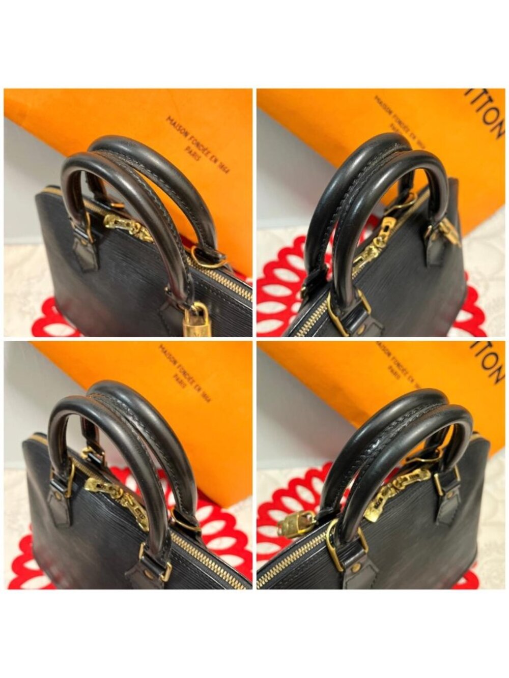 Louis Vuitton Alma Handbag - Picture 3 of 10